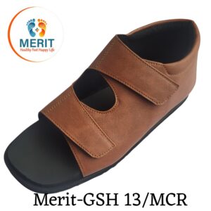 Merit Doctor Extra Soft Ortho Care Diabetic And Orthopedic Footwear For Men GS - 13 MCR