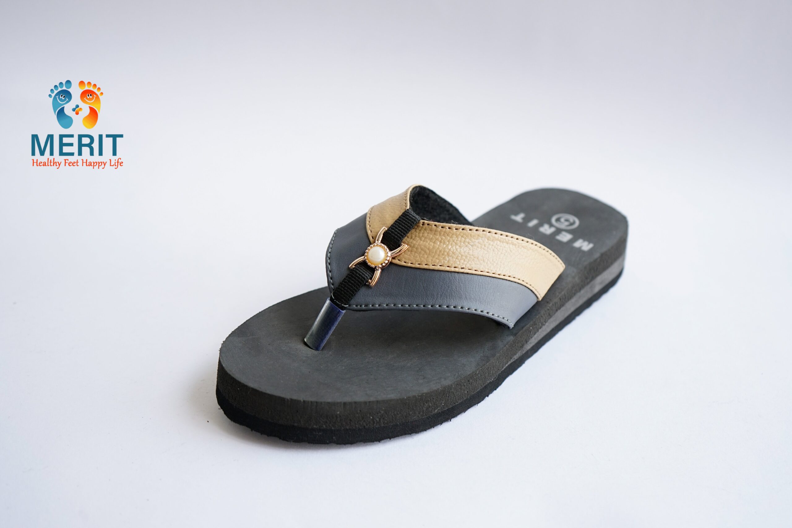 LC12M-MCP_1 Merit Doctor Extra Soft Ortho Care Diabetic And Orthopedic Footwear For Women - LB-12