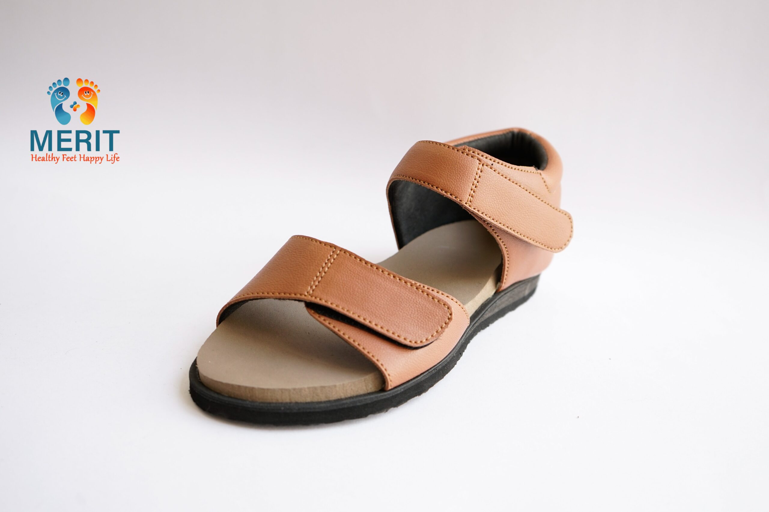 LSH13-MCR_1 Merit Doctor Extra Soft Ortho Care Diabetic And Orthopedic Footwear For Women - LSH-13