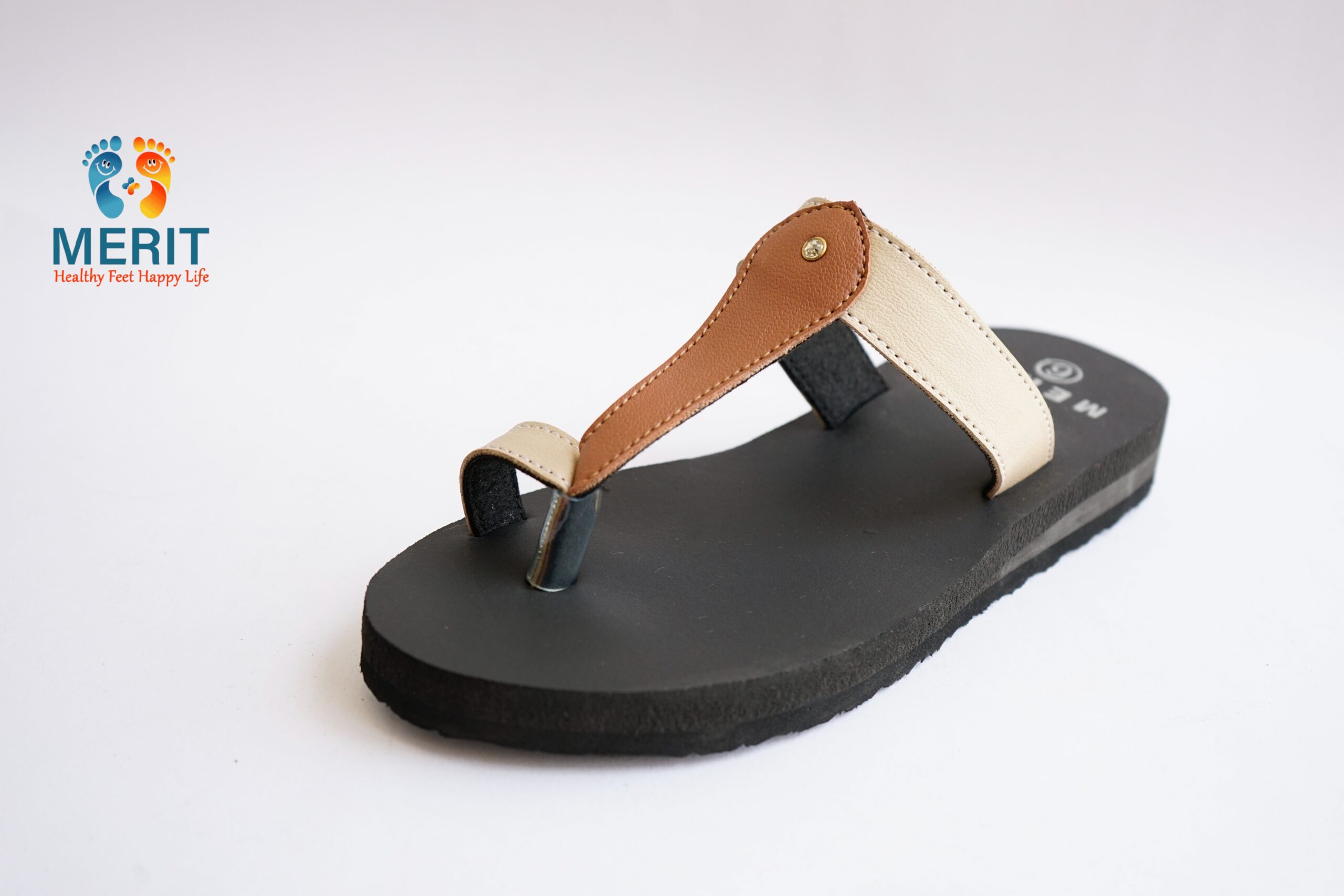 LT13M-MCP_1 Merit Doctor Extra Soft Ortho Care Diabetic And Orthopedic Footwear For WomenWomen's T-Strap Footwear - LT-13