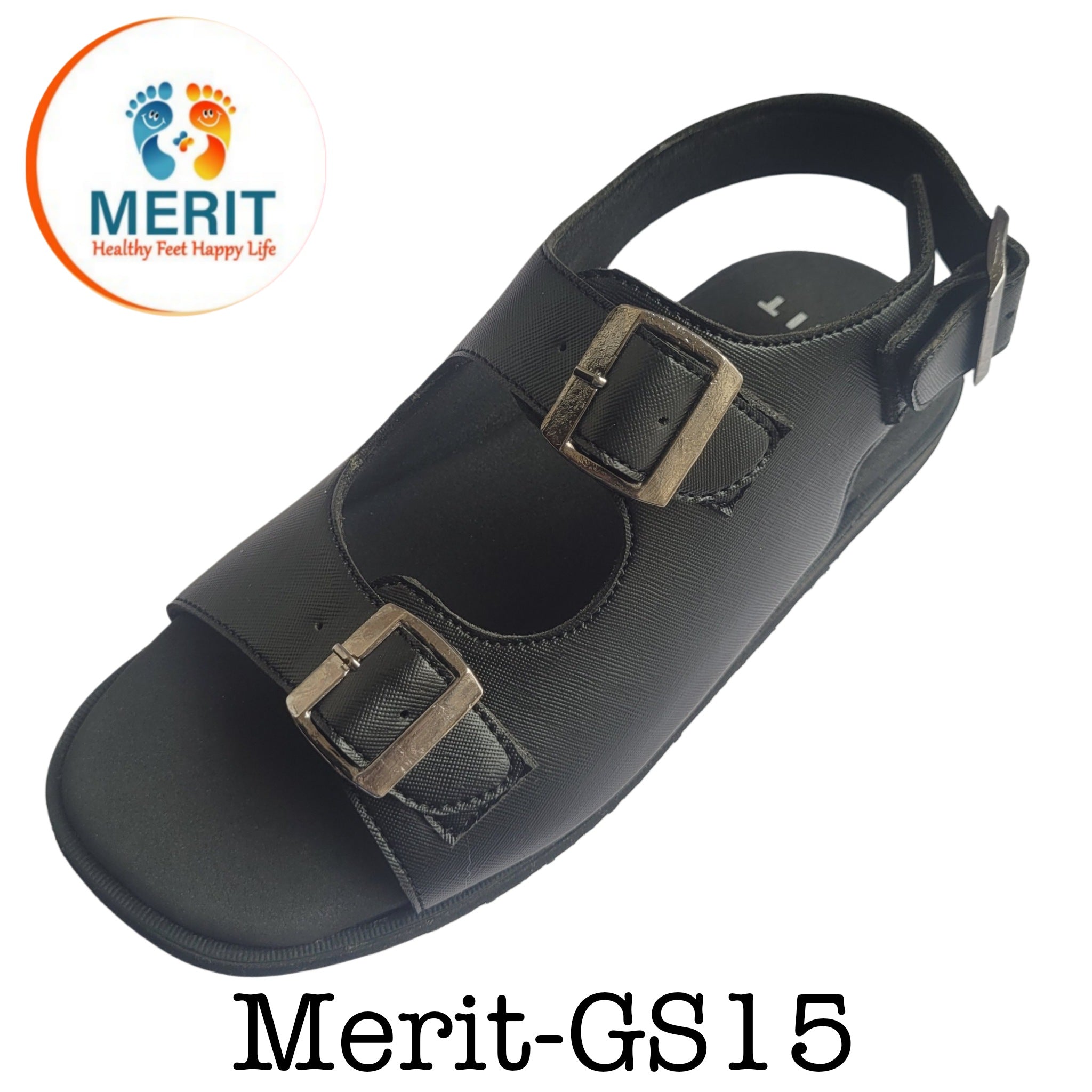 Merit-GS15 Merit Doctor Extra Soft Ortho Care Diabetic And Orthopedic Footwear For Men - GS - 15 MCP