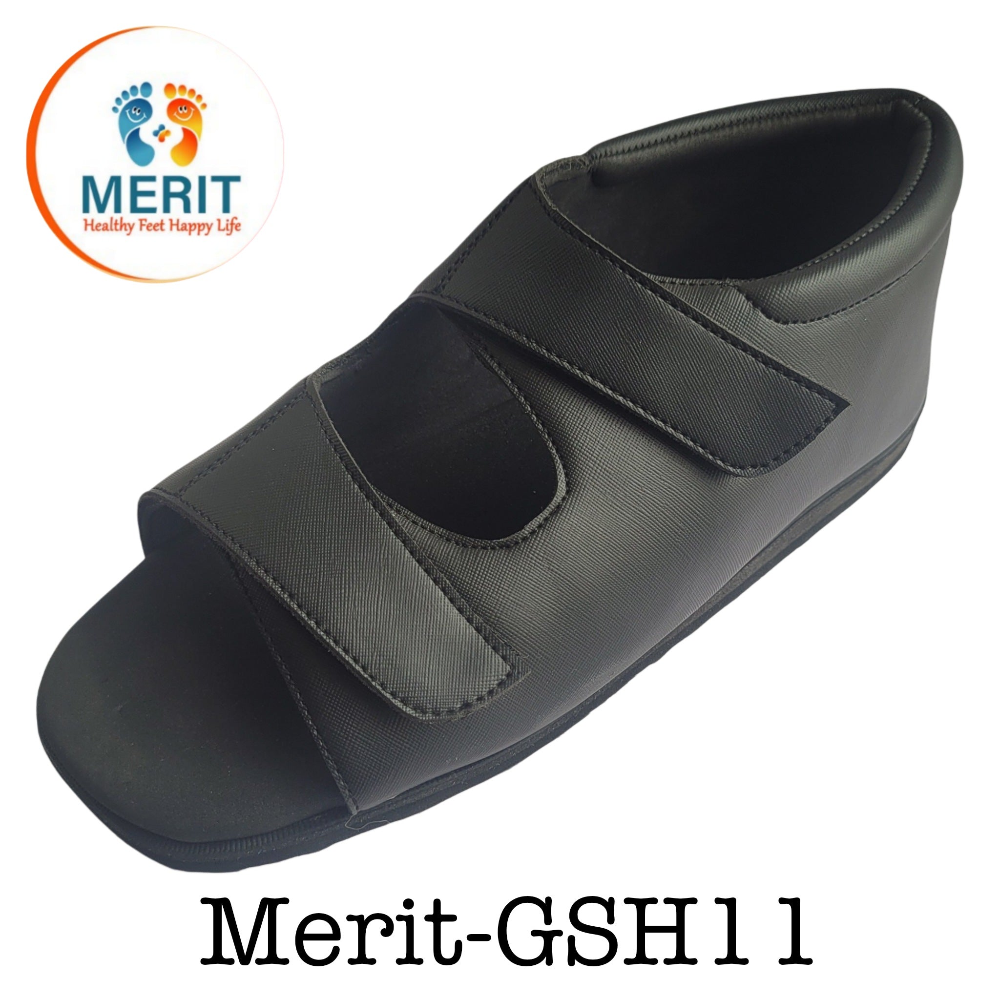 Merit-GSH11 Merit Doctor Extra Soft Ortho Care Diabetic And Orthopedic Footwear For Men - GSH - 11 MCP