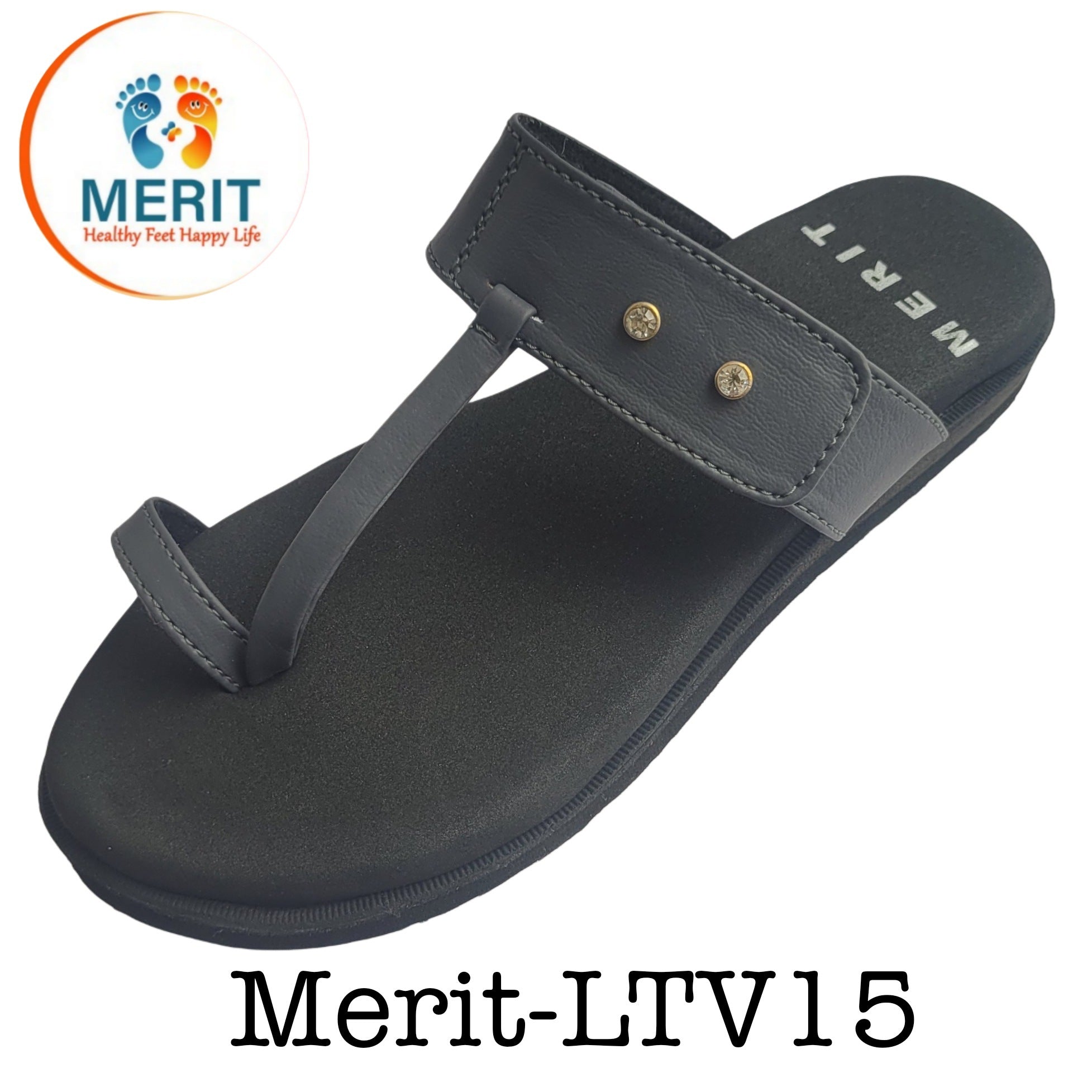 Merit-LTV15 Merit Doctor Extra Soft Ortho Care Diabetic And Orthopedic Footwear For Women - LTV - 15 MCP