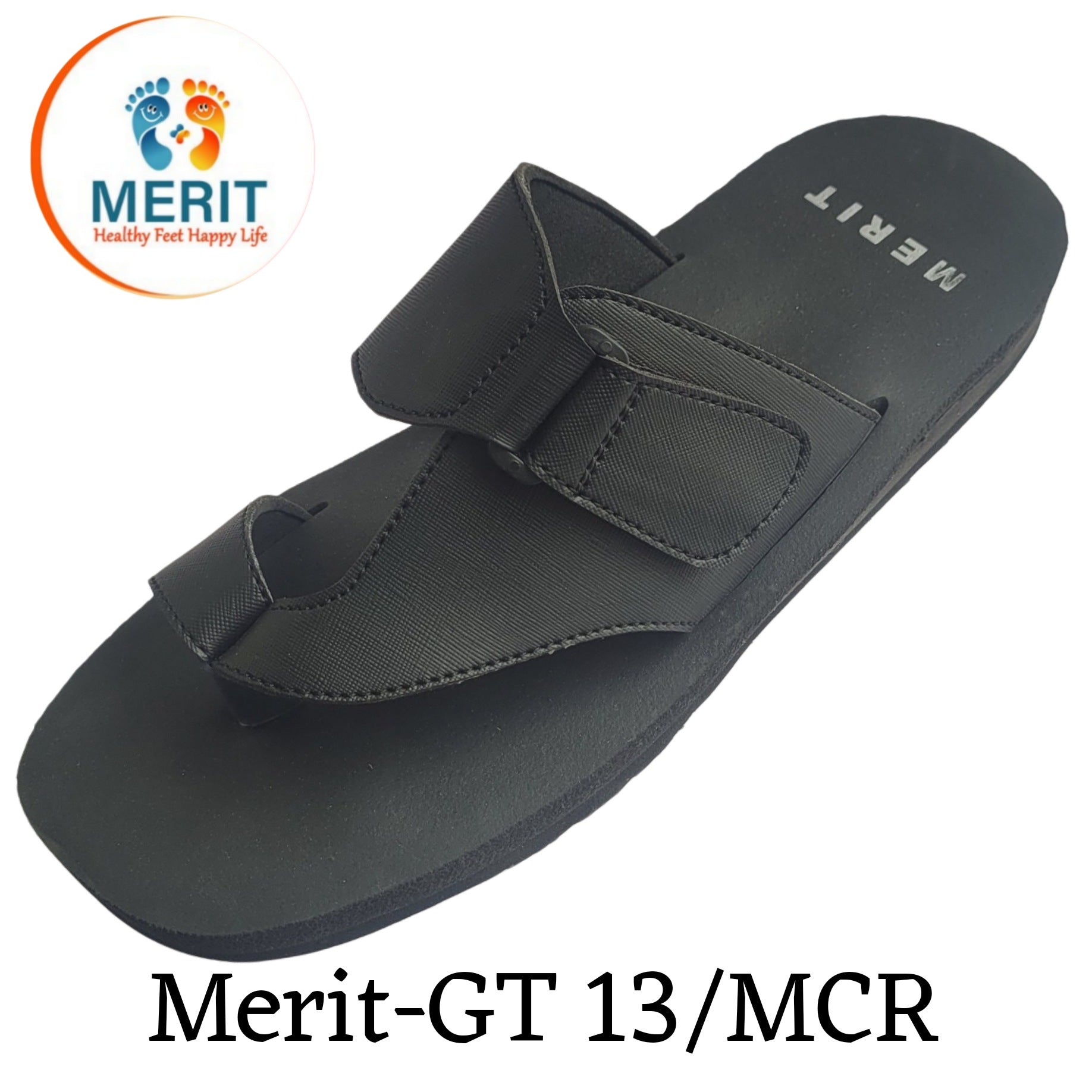 gt13mcr Merit Doctor Extra Soft Ortho Care Diabetic And Orthopedic Footwear For Men - GT - 13 MCR