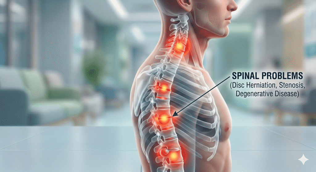 Spinal Problems lower back pain featured image